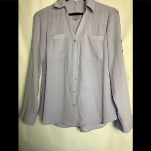 EXPRESS The Portofino Shirt Lilac Button Down